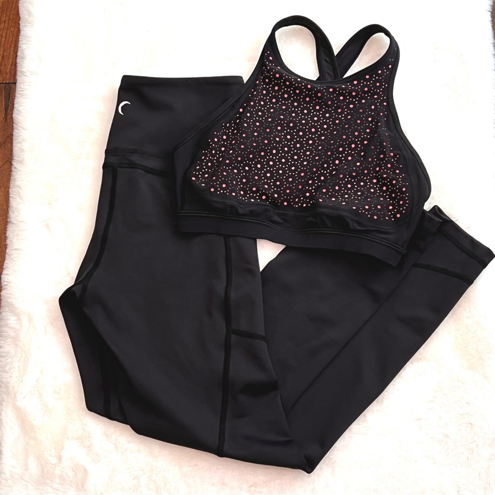 Lululemon Colour Me Quick Bra Black / Flash Light Tone Size 4 - Picture 2 of 13